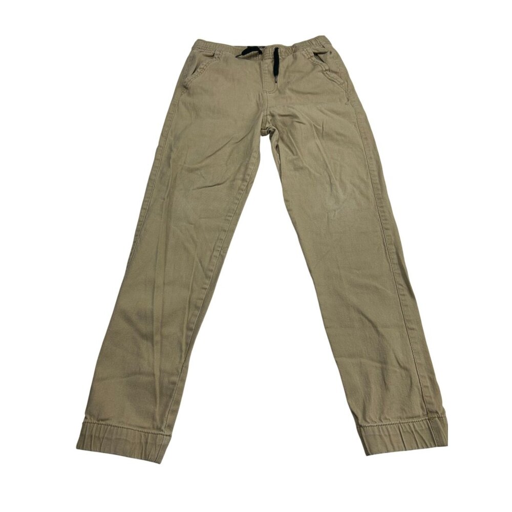 Plugg Boys Adjustable Waist Khaki Pants Size L